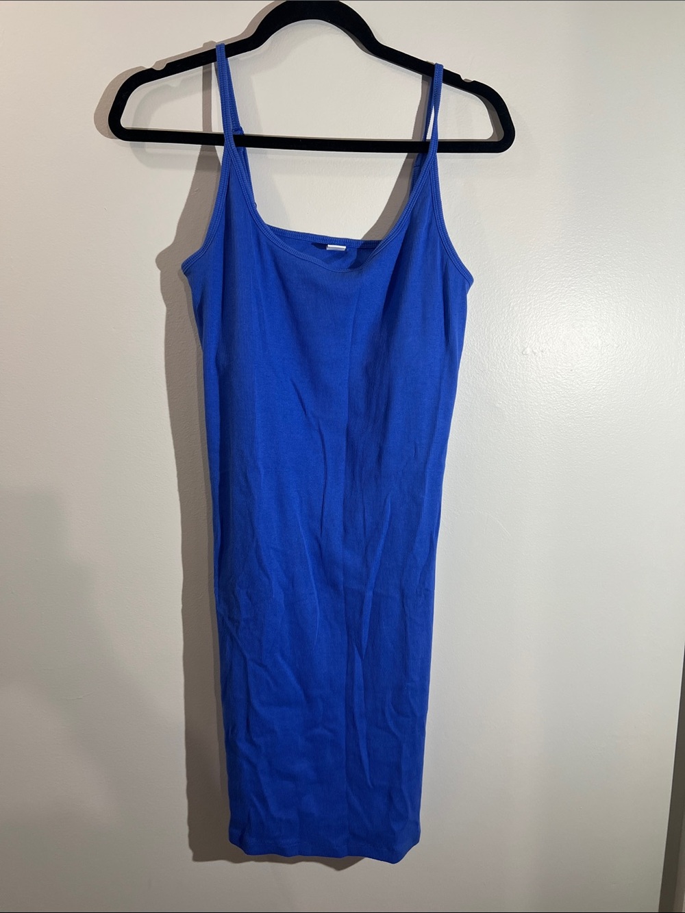 Old Navy Royal Blue Slip Midi Dress - Picture 1 of 4